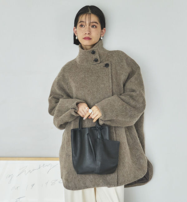 Doux archives「シャギースタンドオーバーコート」|ダッフルコート|