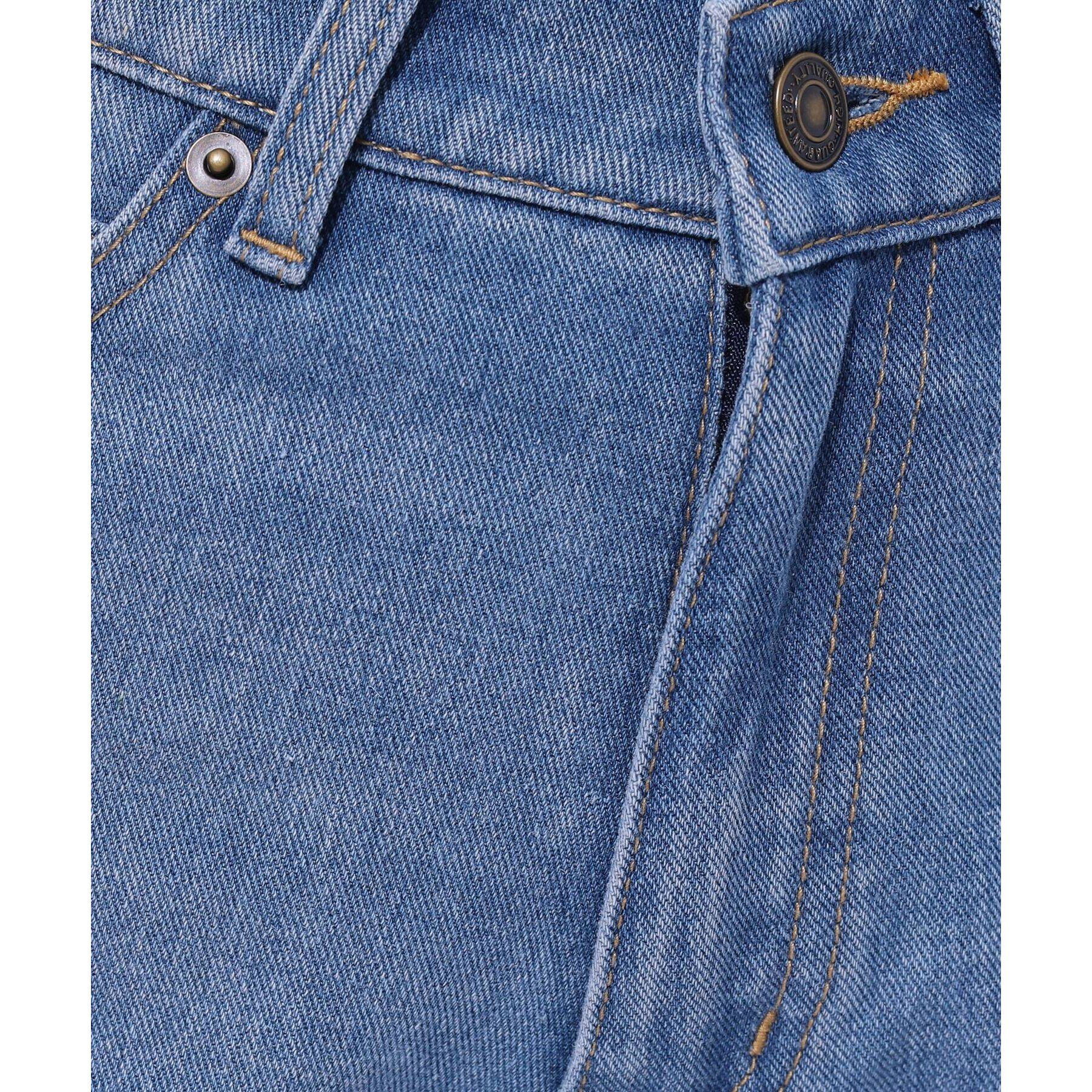 SHOO･LA･RUE「【SS-3L/美脚シルエット】いつでも頼れる デニムテーパードパンツ」|デニム|