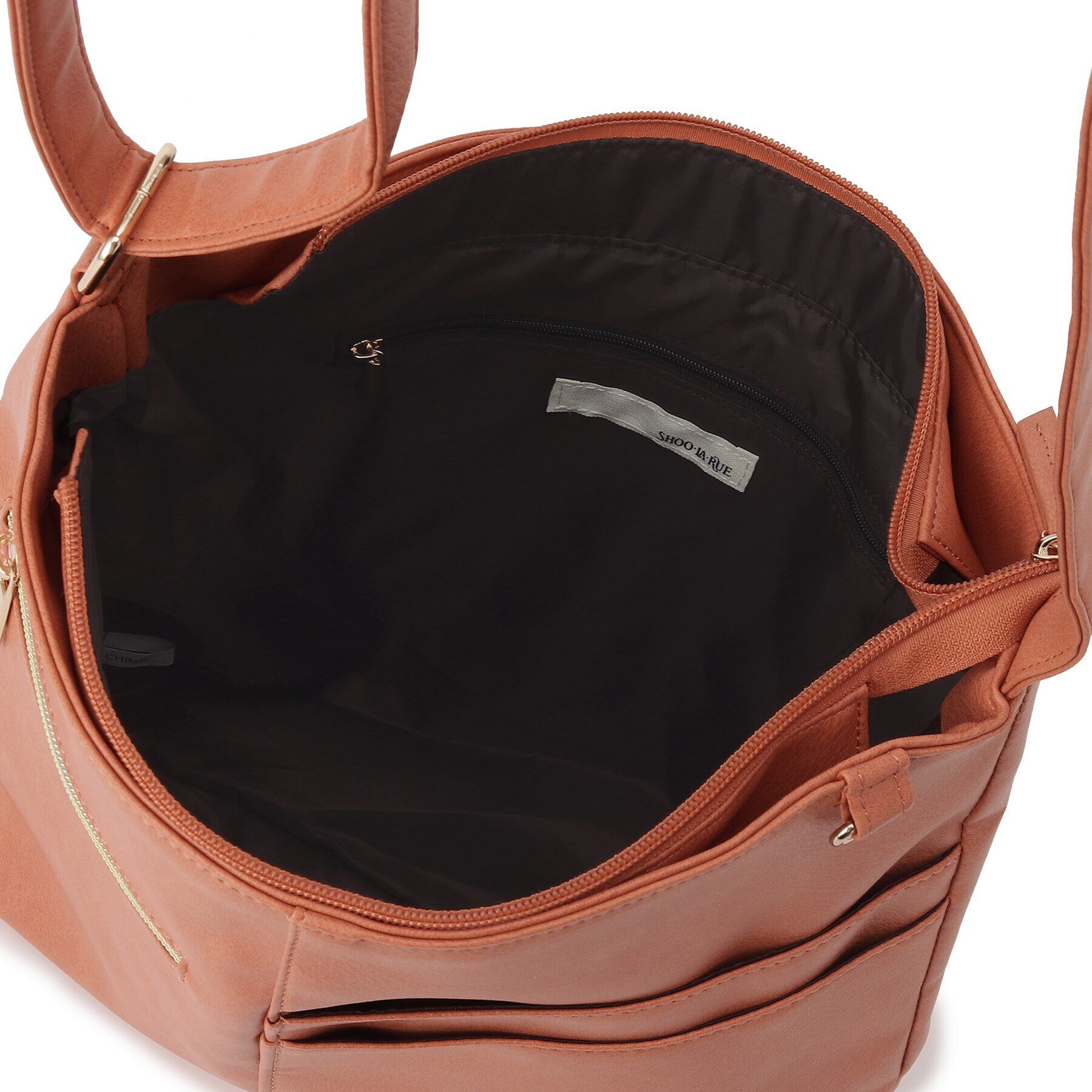 SHOO･LA･RUE「【プレゼントにも】毎日持ちたい ポケット切り換えショルダーバッグ」|ショルダー・メッセンジャー|