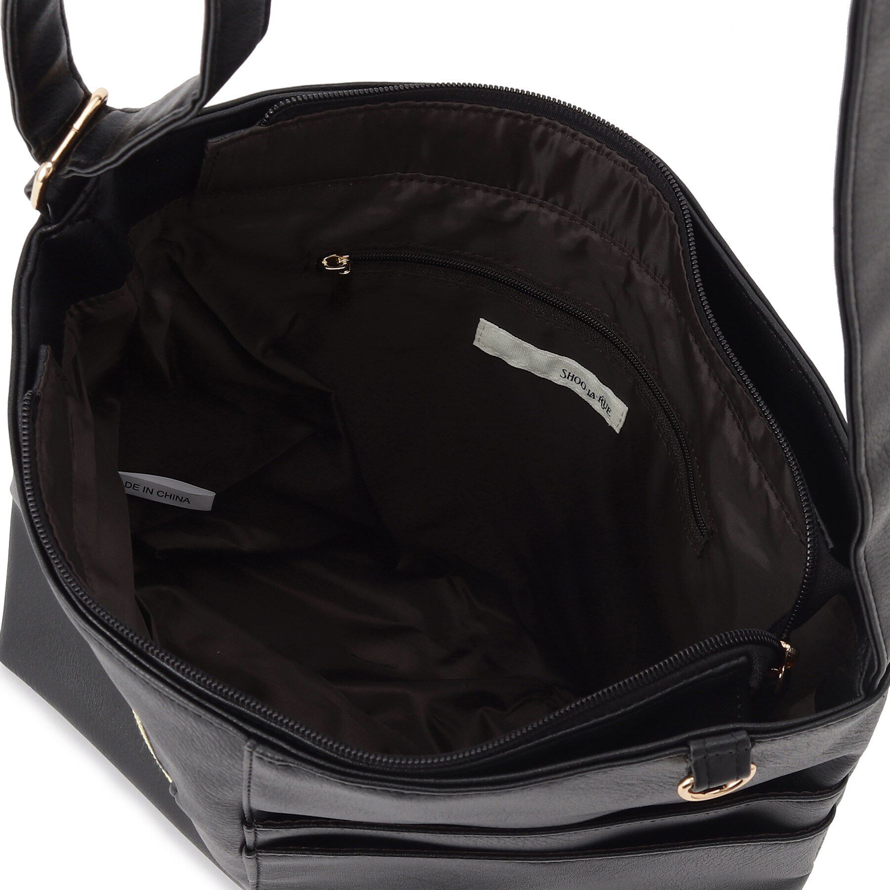 SHOO･LA･RUE「【プレゼントにも】毎日持ちたい ポケット切り換えショルダーバッグ」|ショルダー・メッセンジャー|