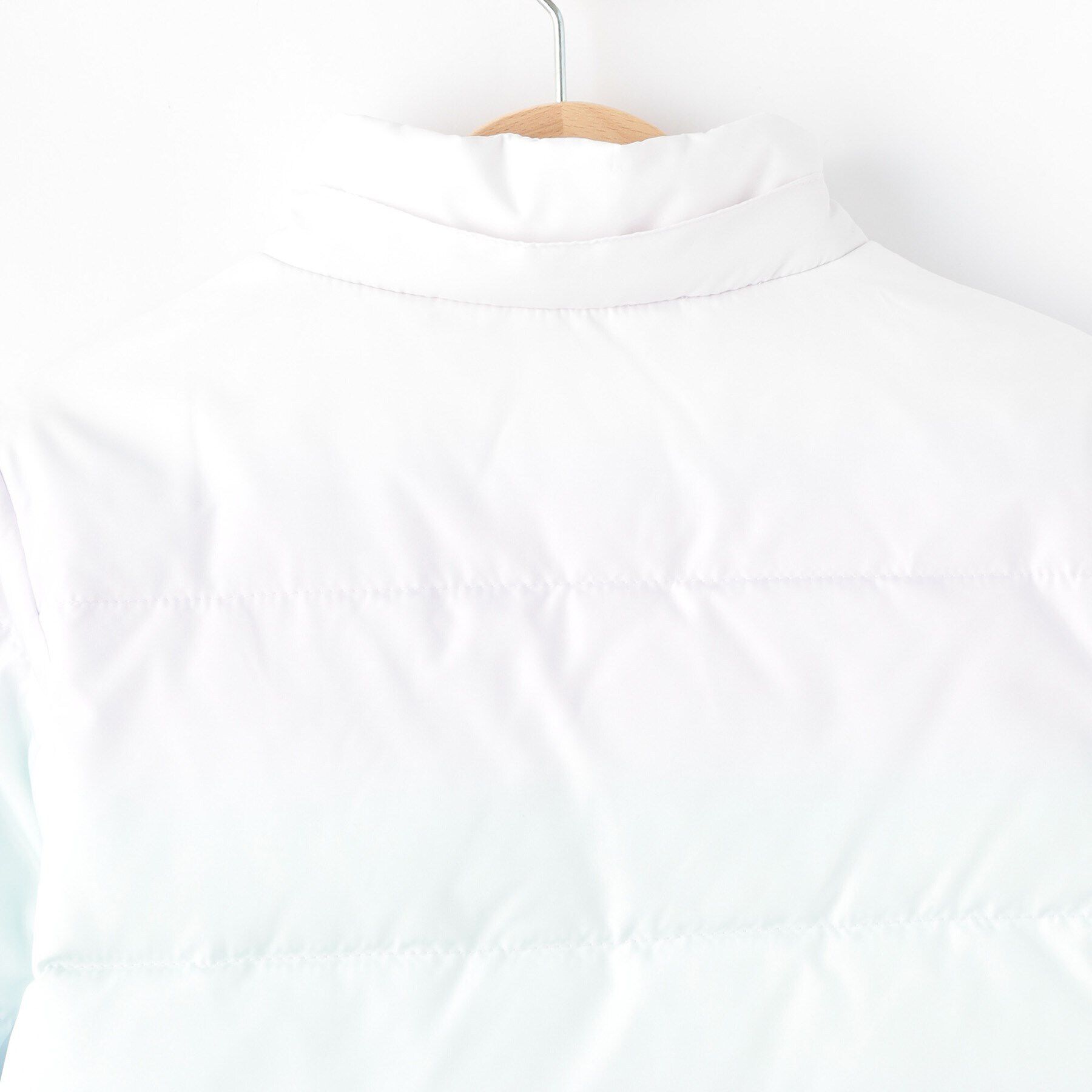 SHOO･LA･RUE「【110-140cm/撥水】フード2WAY総柄フリルブルゾン」|ブルゾン・スタジャン|