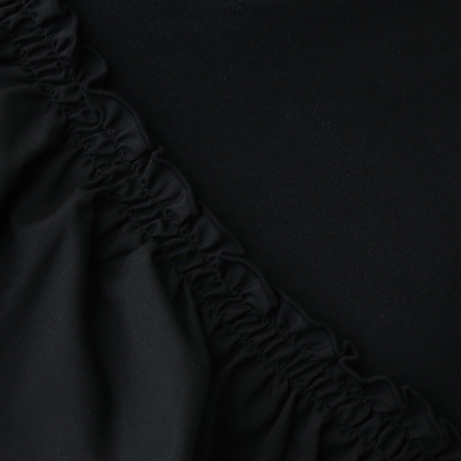 SHOO･LA･RUE「【S-LL】アシメフリル裏起毛スウェット」|パーカー|