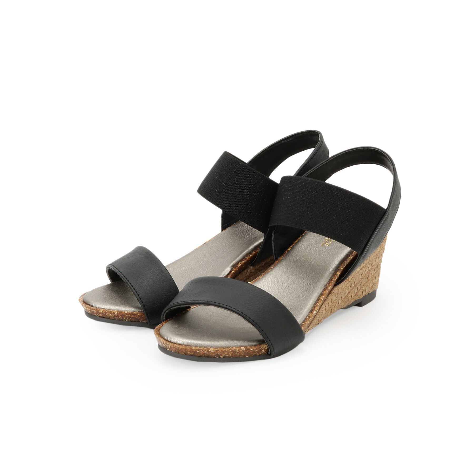 SHOO･LA･RUE「【高レビュー/累計販売35万足突破】片手ではけるサンダル シューダル 25SS」|サンダル|ブラック(019)