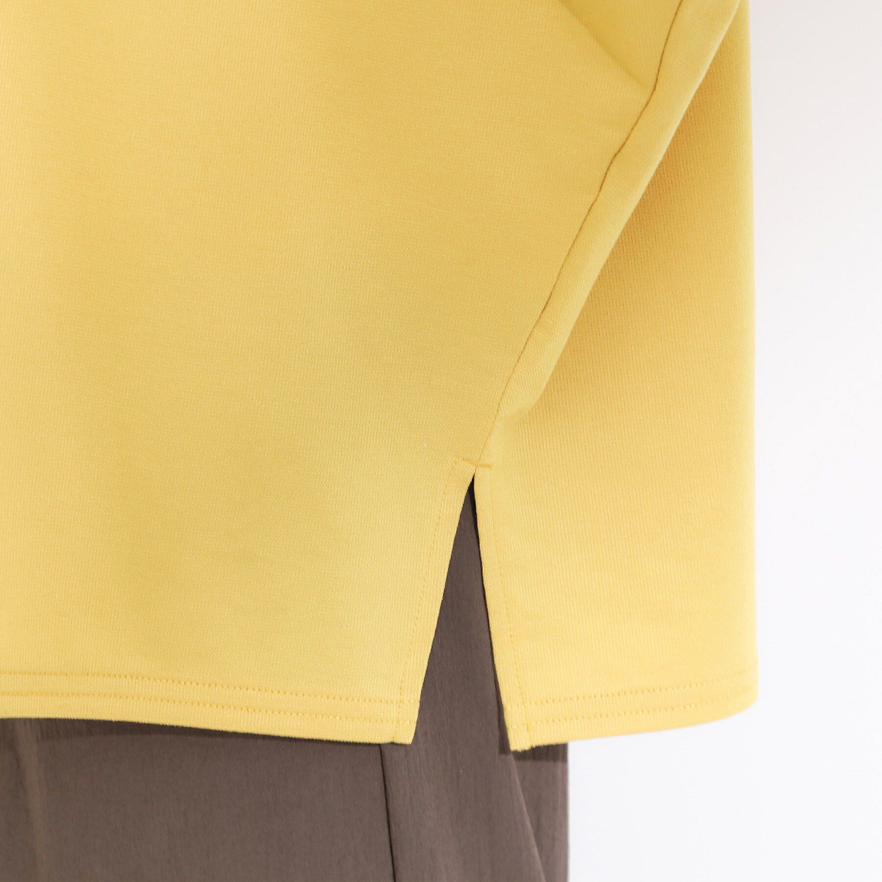 SHOO･LA･RUE「【S-LL/UV/吸水速乾】さらりと着こなす 肩タックゆるトップス」|Tシャツ・カットソー|