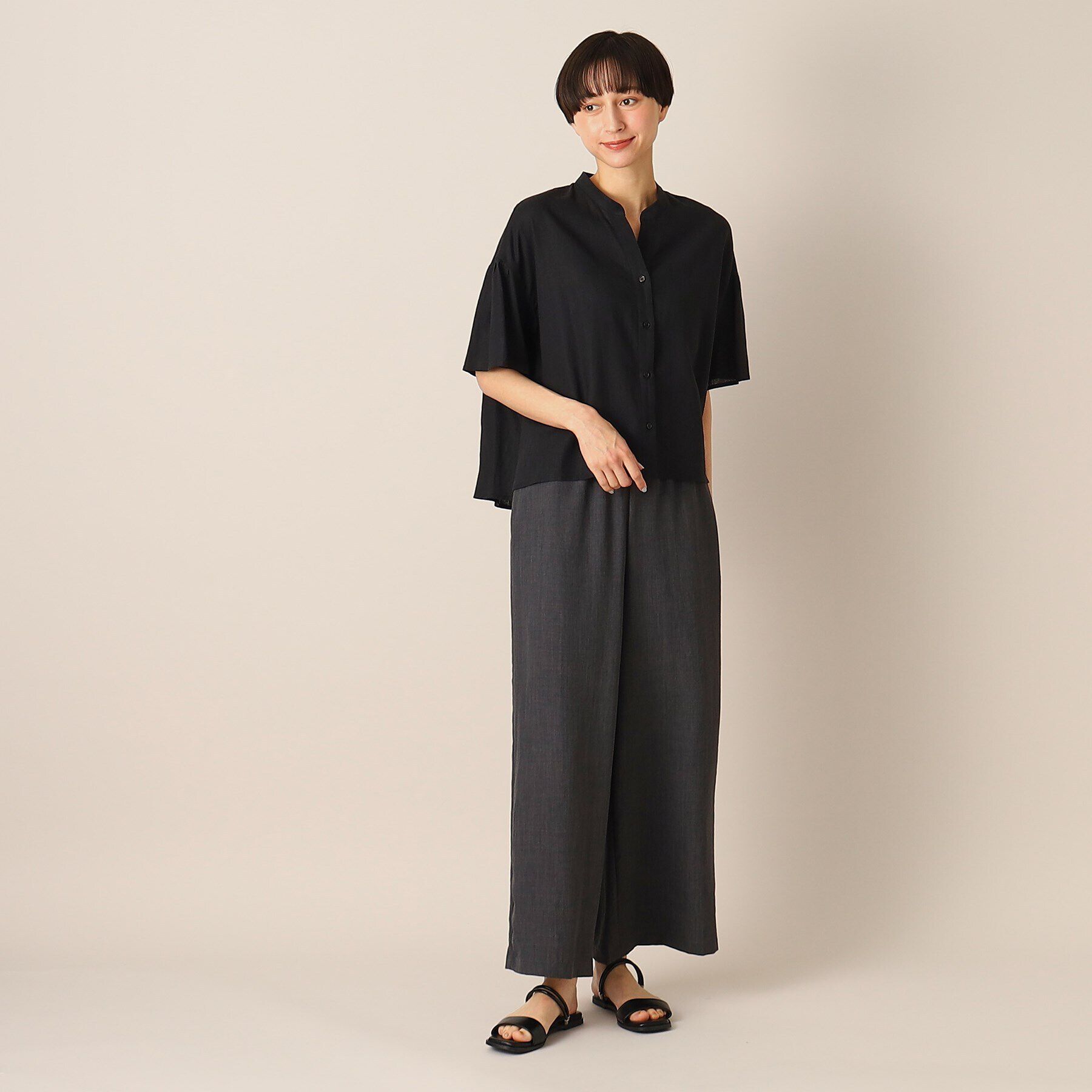 Dessin「【洗える】ベルスリーブブラウス（S～L）」|シャツ・ブラウス|