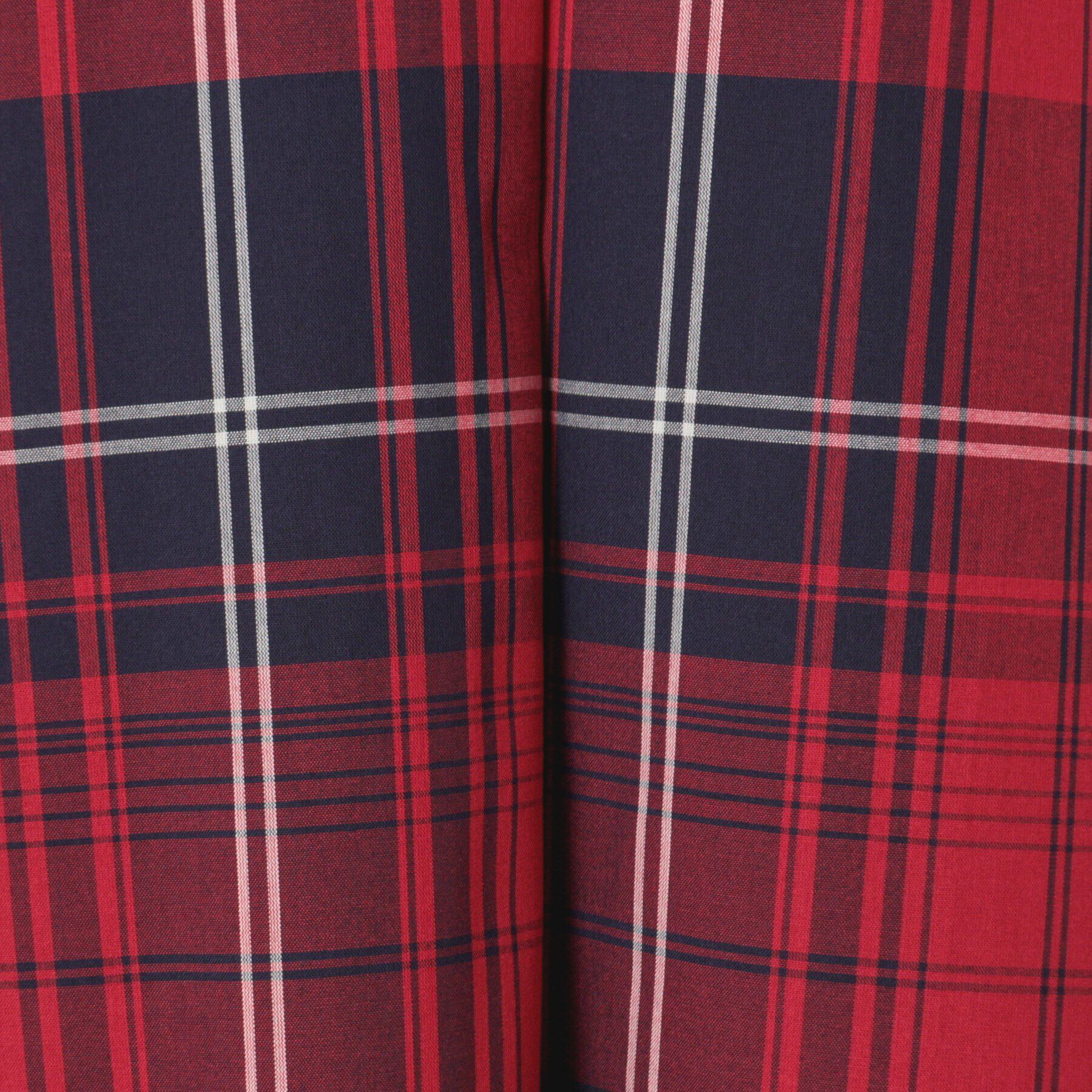 Dessin「【洗える】チェック柄フレンチスリーブワンピース」|ワンピース|