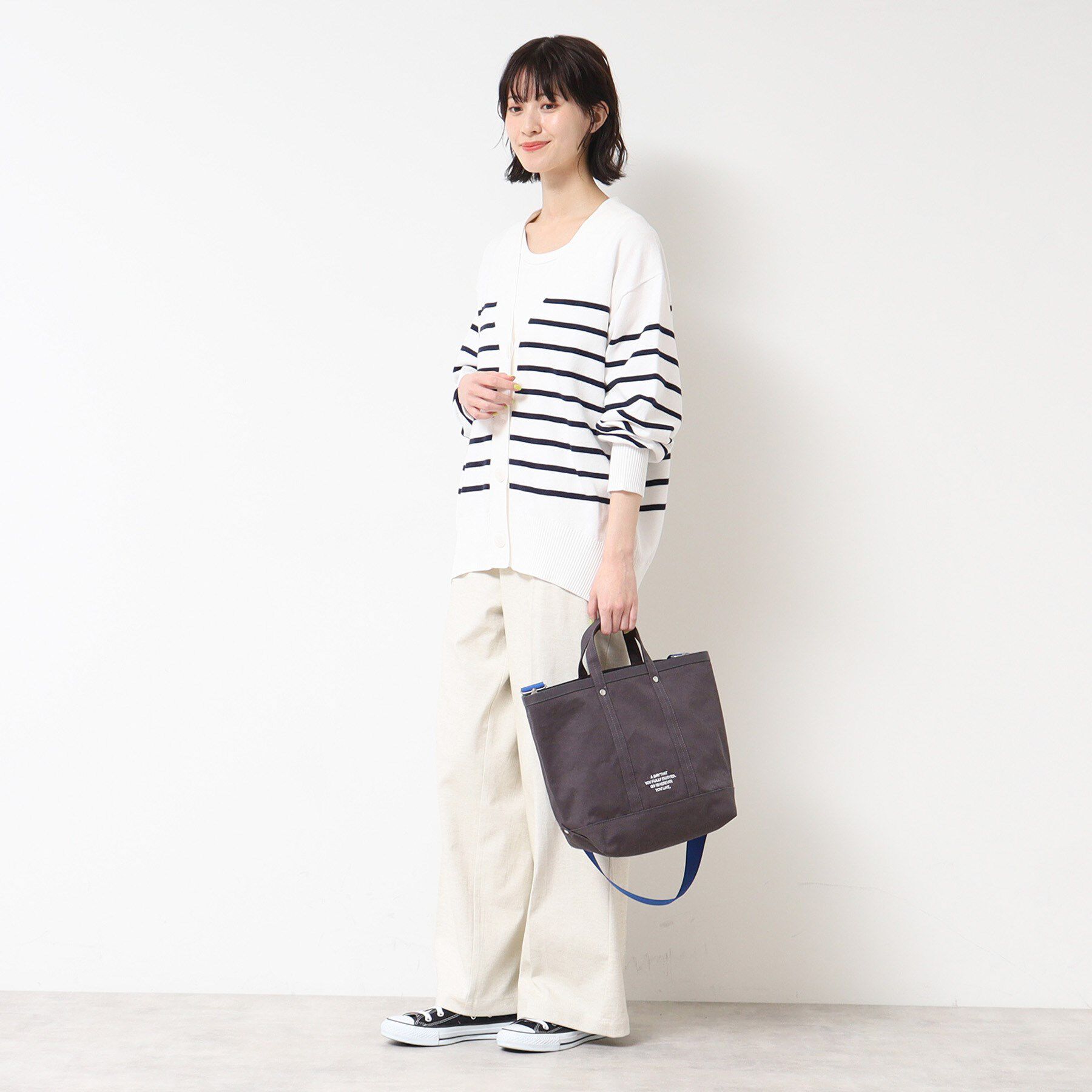 Dessin「【洗える】オーバーシルエットVネックカーディガン」|カーディガン|