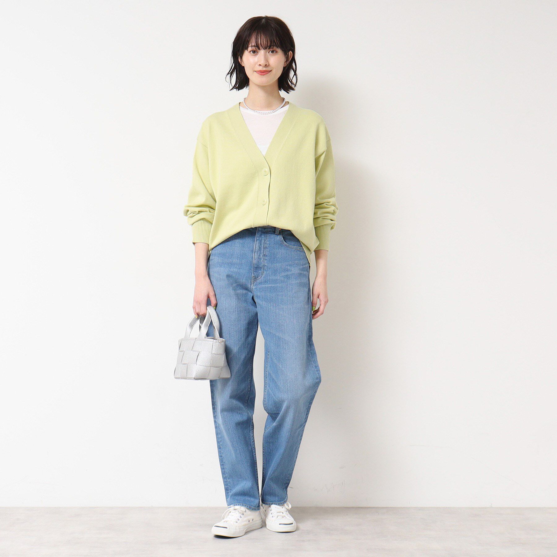 Dessin「【洗える】オーバーシルエットVネックカーディガン」|カーディガン|