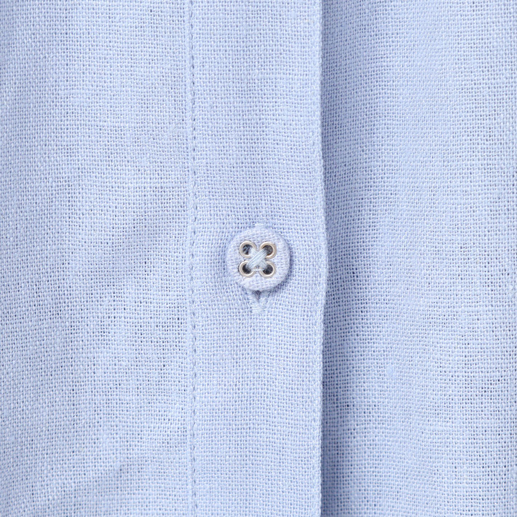 Dessin「【洗える】シャツカラーフレンチスリーブブラウス（XS～L）」|シャツ・ブラウス|