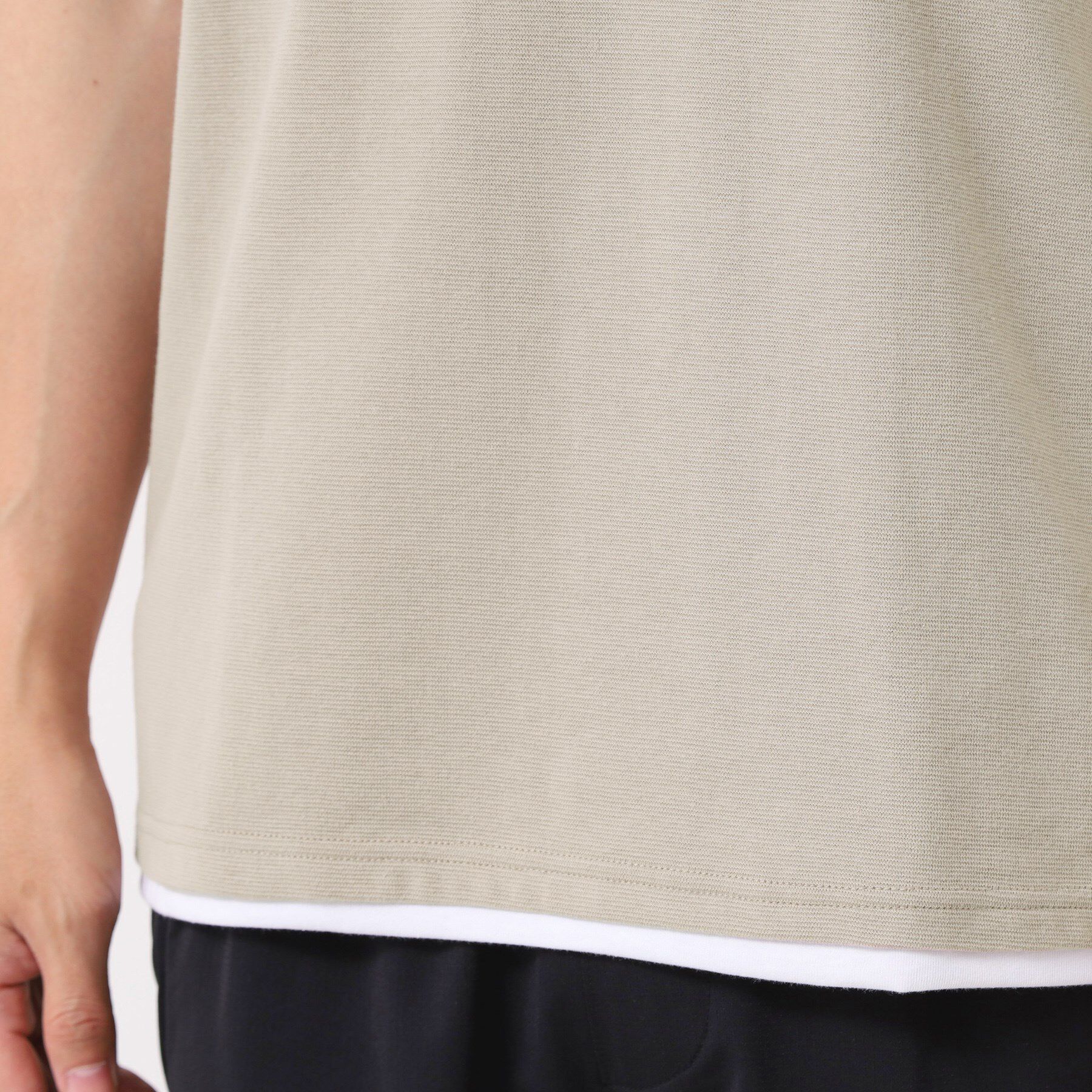 Dessin「レイヤードライクTシャツ」|Tシャツ・カットソー|