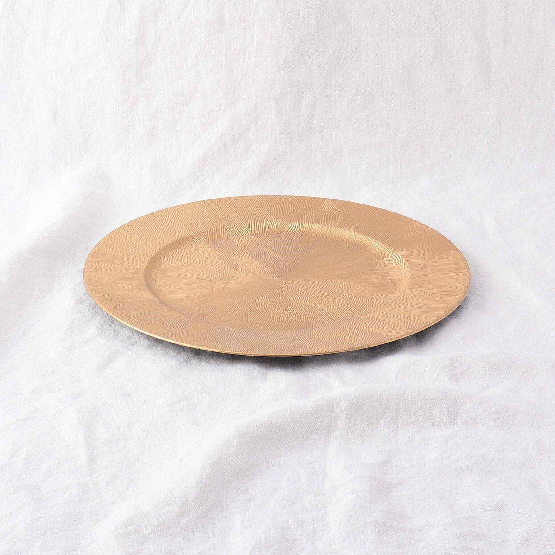 212 KITCHEN STORE「チャージャープレート リーフウェーブ ゴールド シェーンプラス CH20233-Ｇ」|食器・キッチングッズ|その他