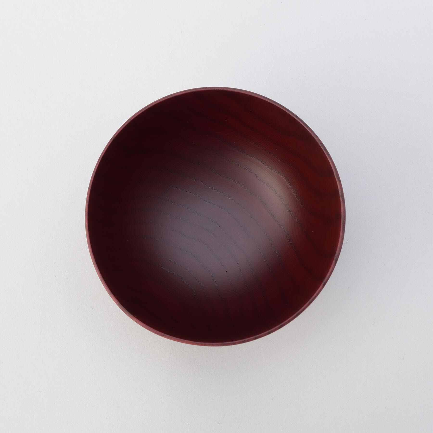 212 KITCHEN STORE「ぎゅっとおにぎりさん 木製汁椀 赤」|食器・キッチングッズ|