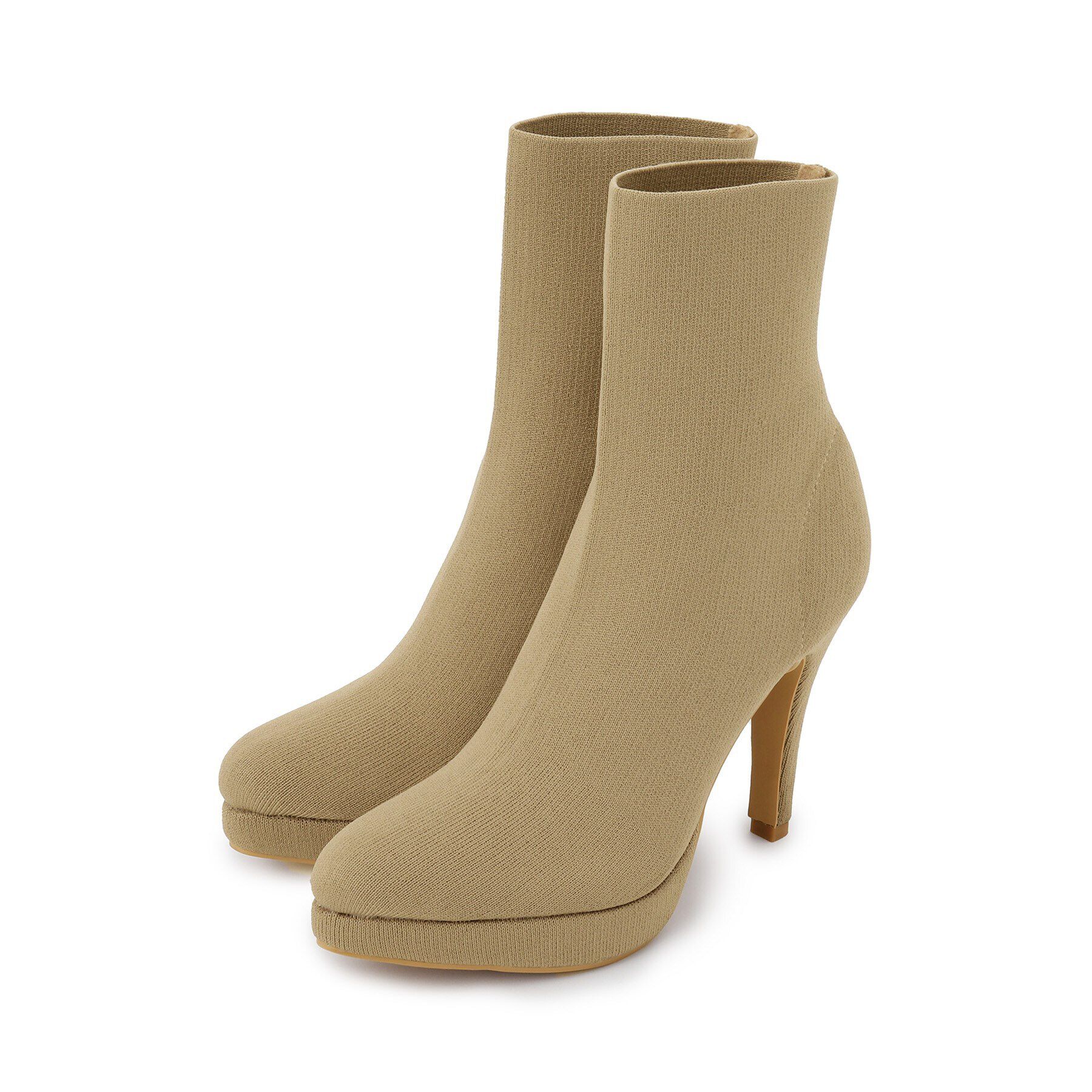 ESPERANZA「アーモンドトゥニットショートブーツ」|ショートブーツ|ｸﾞﾚｰｼﾞｭ(348)