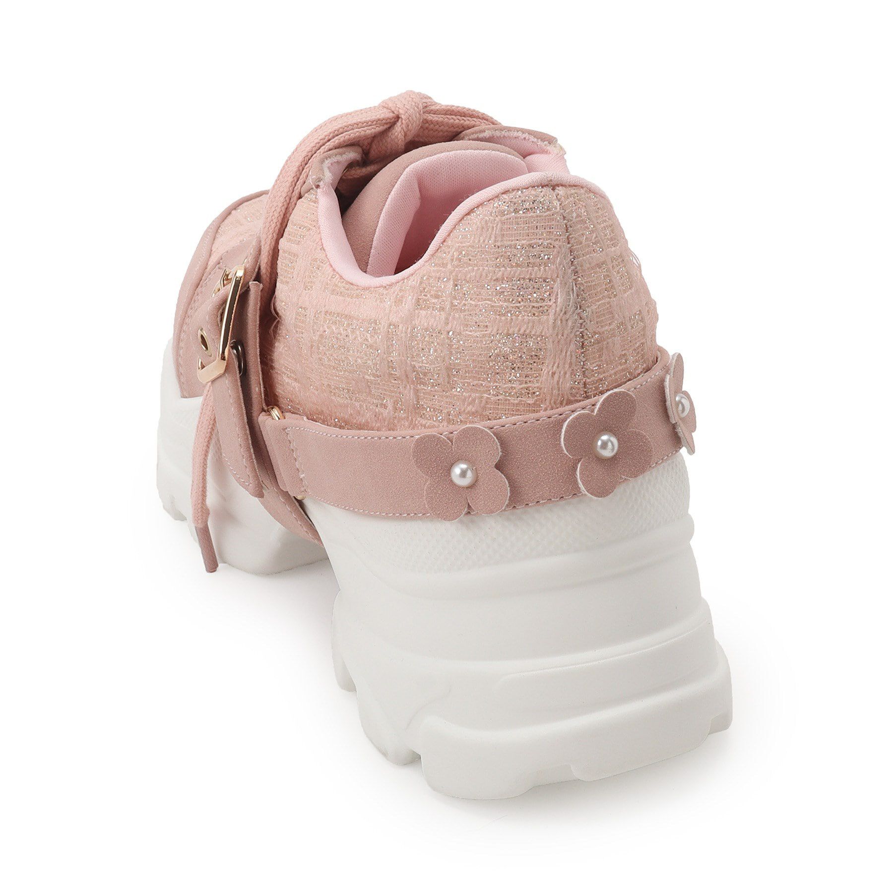 ESPERANZA「フラワーベルト厚底スニーカー」|スニーカー|