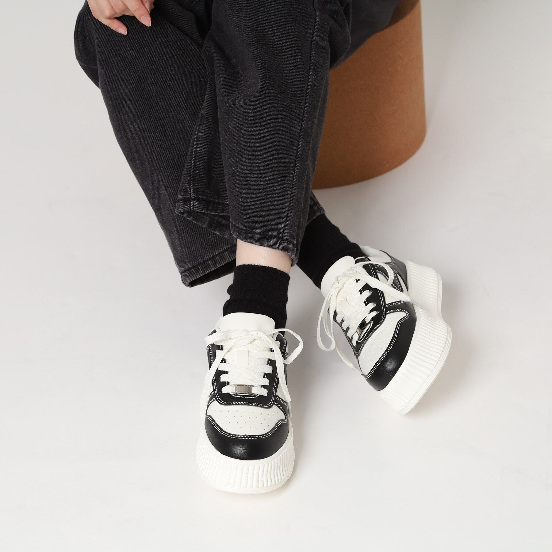 csT&P「厚底プラットフォームスニーカー」|スニーカー|