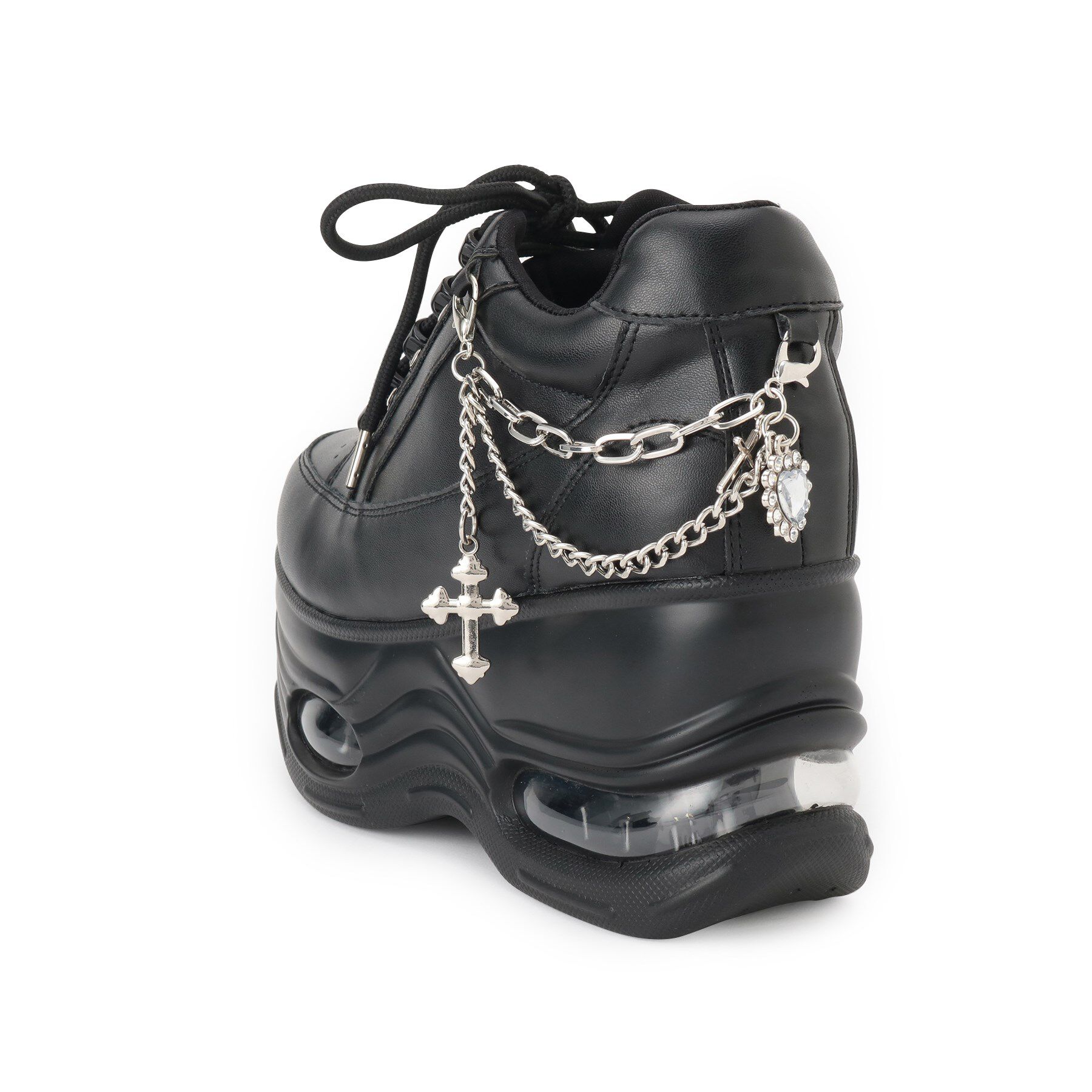 csT&P「十字架チェーン付き厚底スニーカー」|スニーカー|