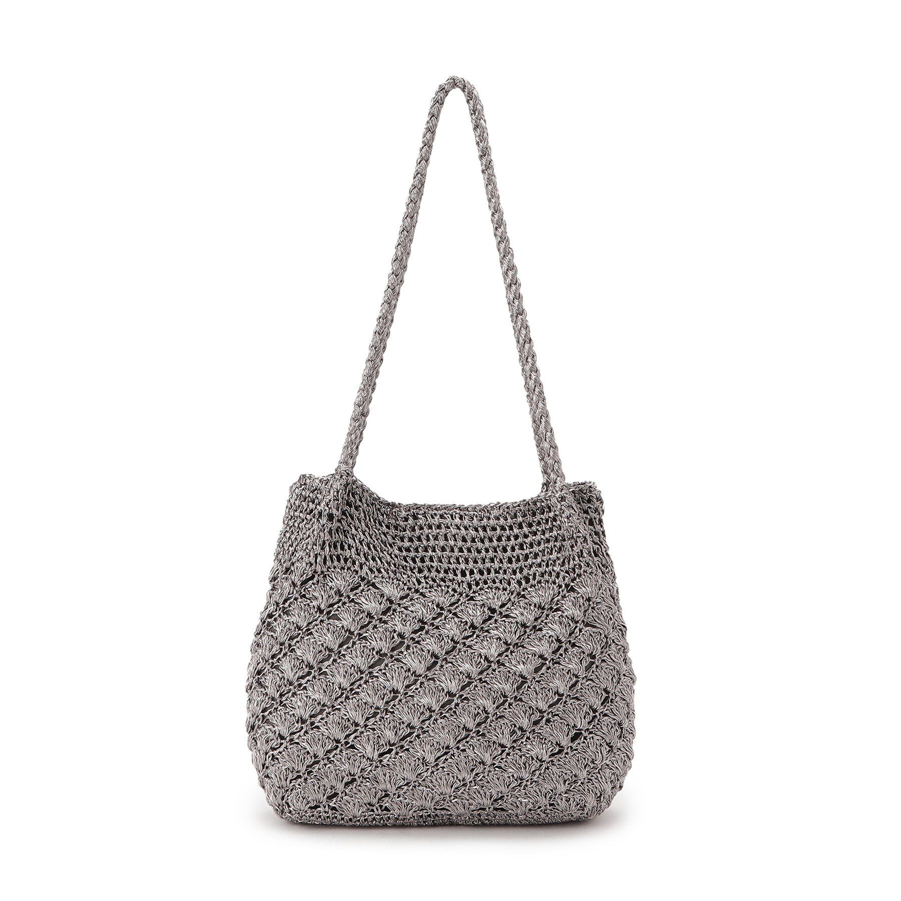 SunaUna「【新色追加／肩掛け可能】メタリックトートバッグ」|トートバッグ|