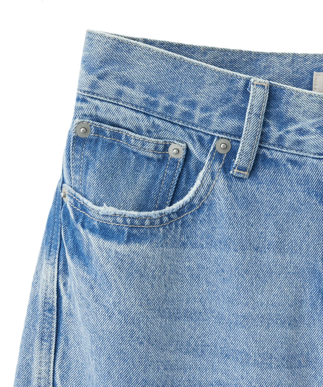 COCO DEAL「ツイストシームバギーデニムパンツ」|デニム|