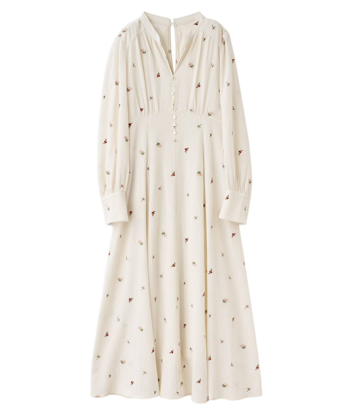 COCO DEAL「フラワー/スター刺繍フレアワンピース」|ワンピース|