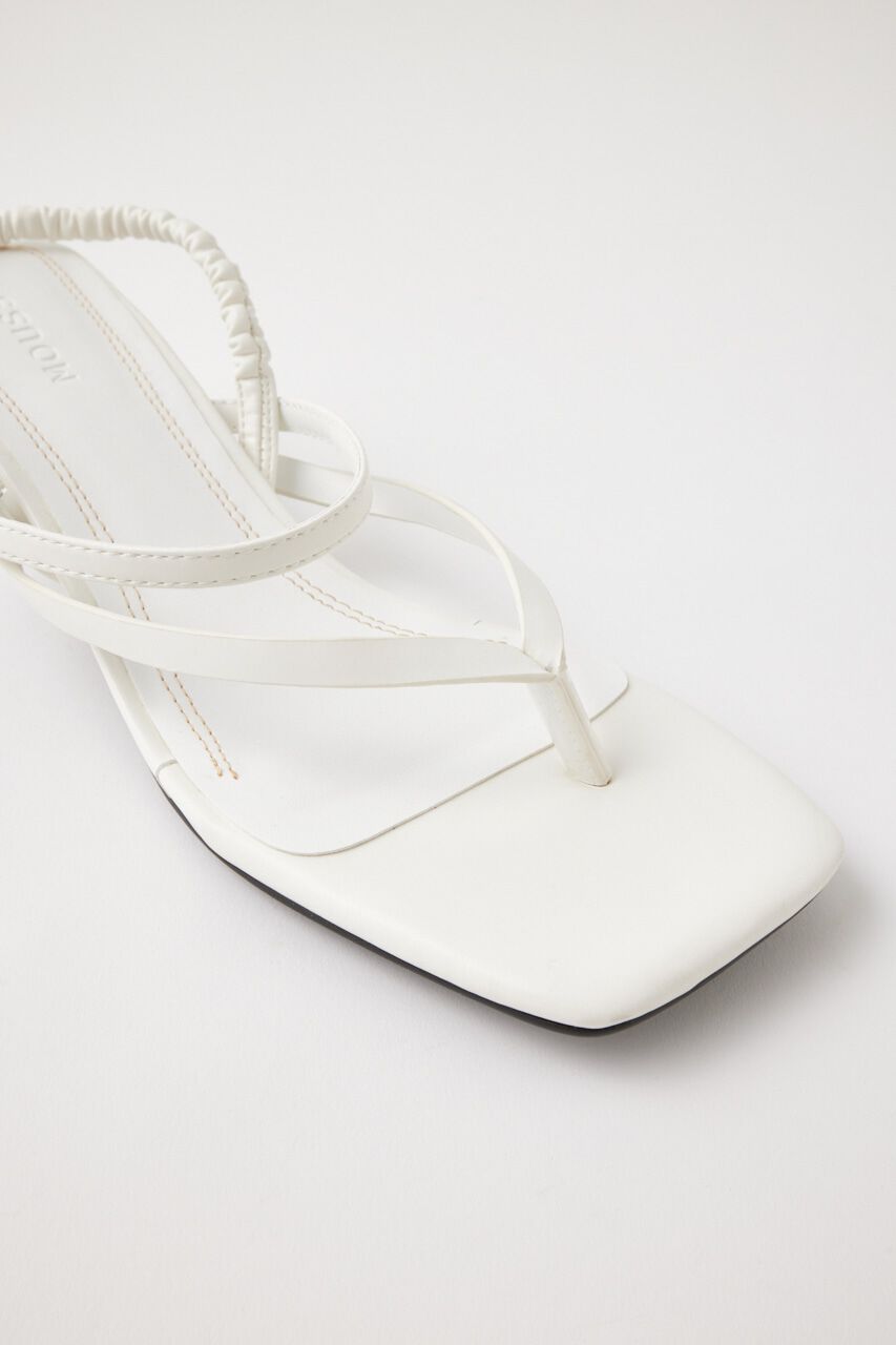 MOUSSY「SHIRRING STRAP TONGS サンダル」|サンダル|