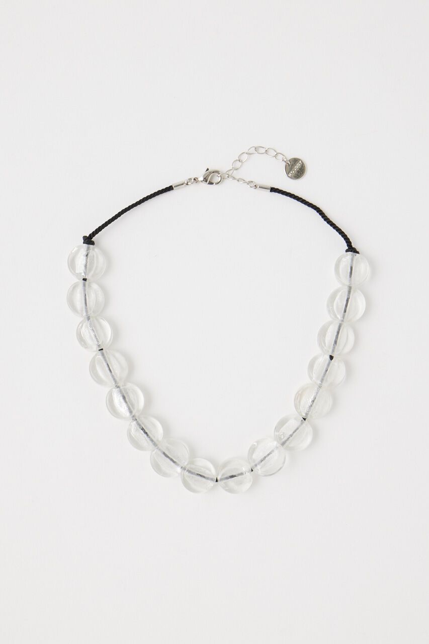 MOUSSY「GLASS BEADS チョーカー」|ネックレス|