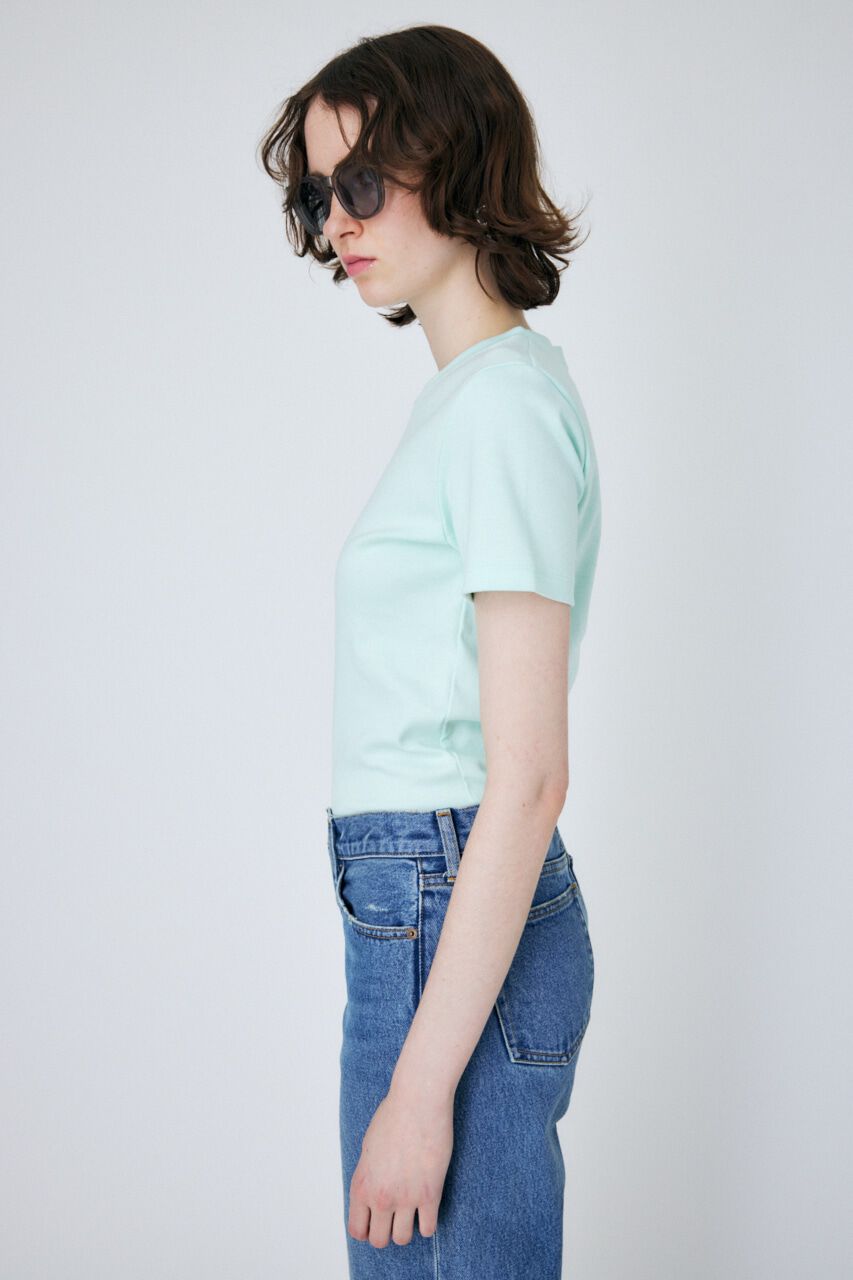 MOUSSY「SUVIN GIZA BASIC Tシャツ」|Tシャツ・カットソー|