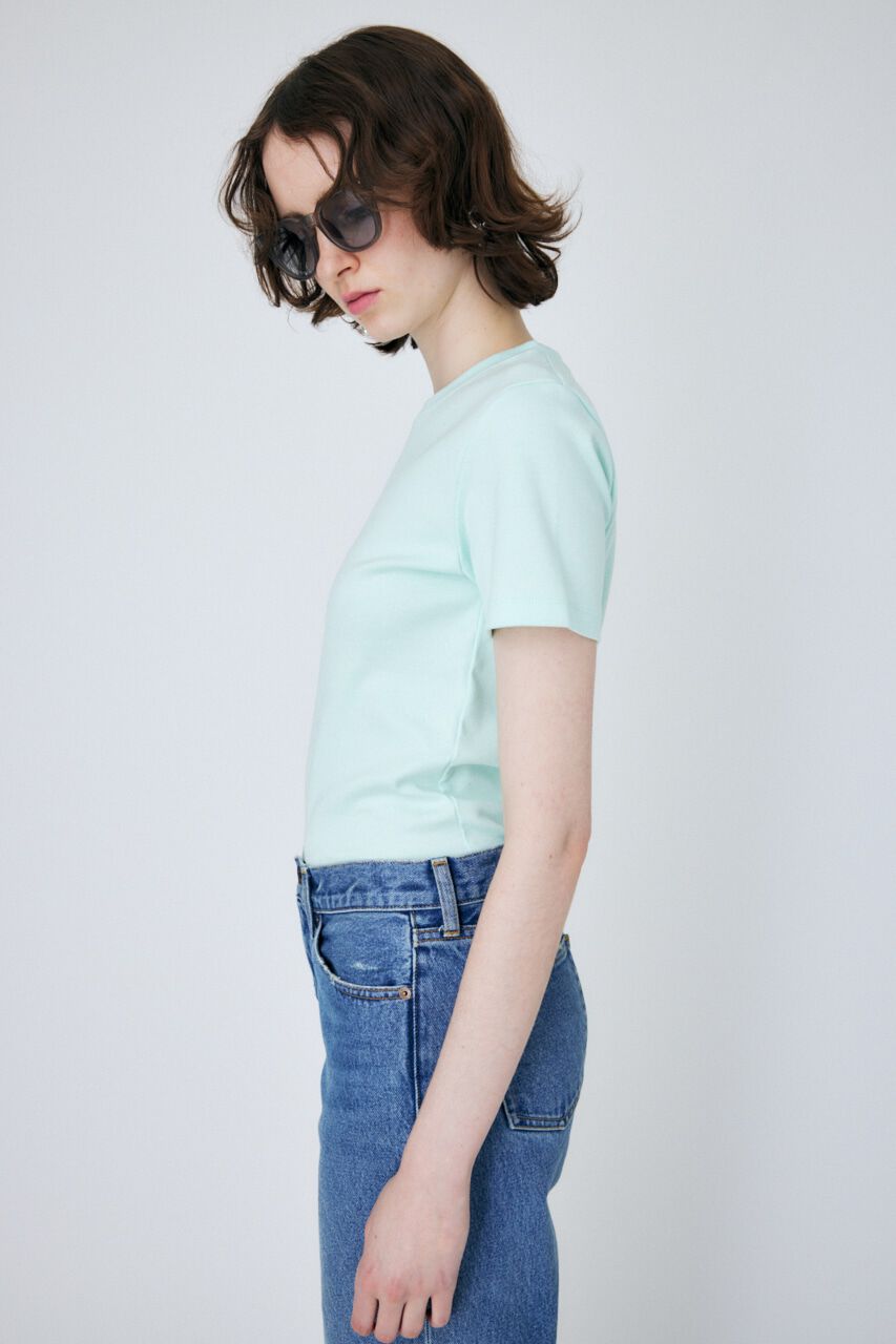 MOUSSY「SUVIN GIZA BASIC Tシャツ」|Tシャツ・カットソー|