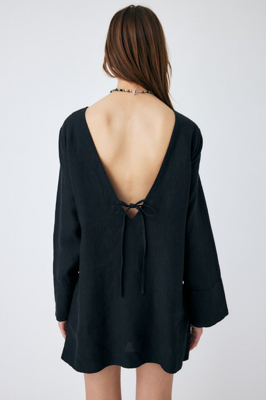 MOUSSY「LINEN STRIPE ミニドレス＆パンツ」|ワンピース|