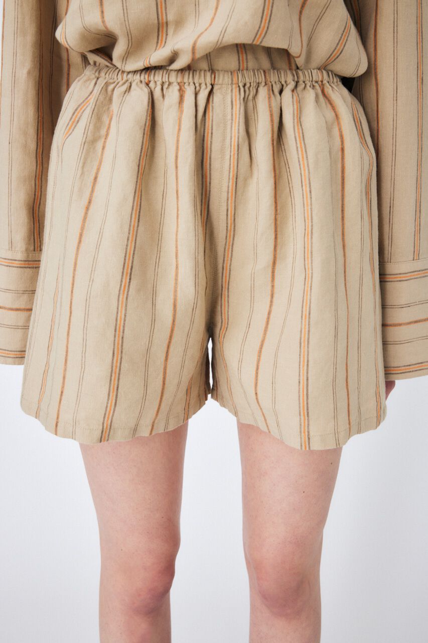 MOUSSY「LINEN STRIPE ミニドレス＆パンツ」|ワンピース|