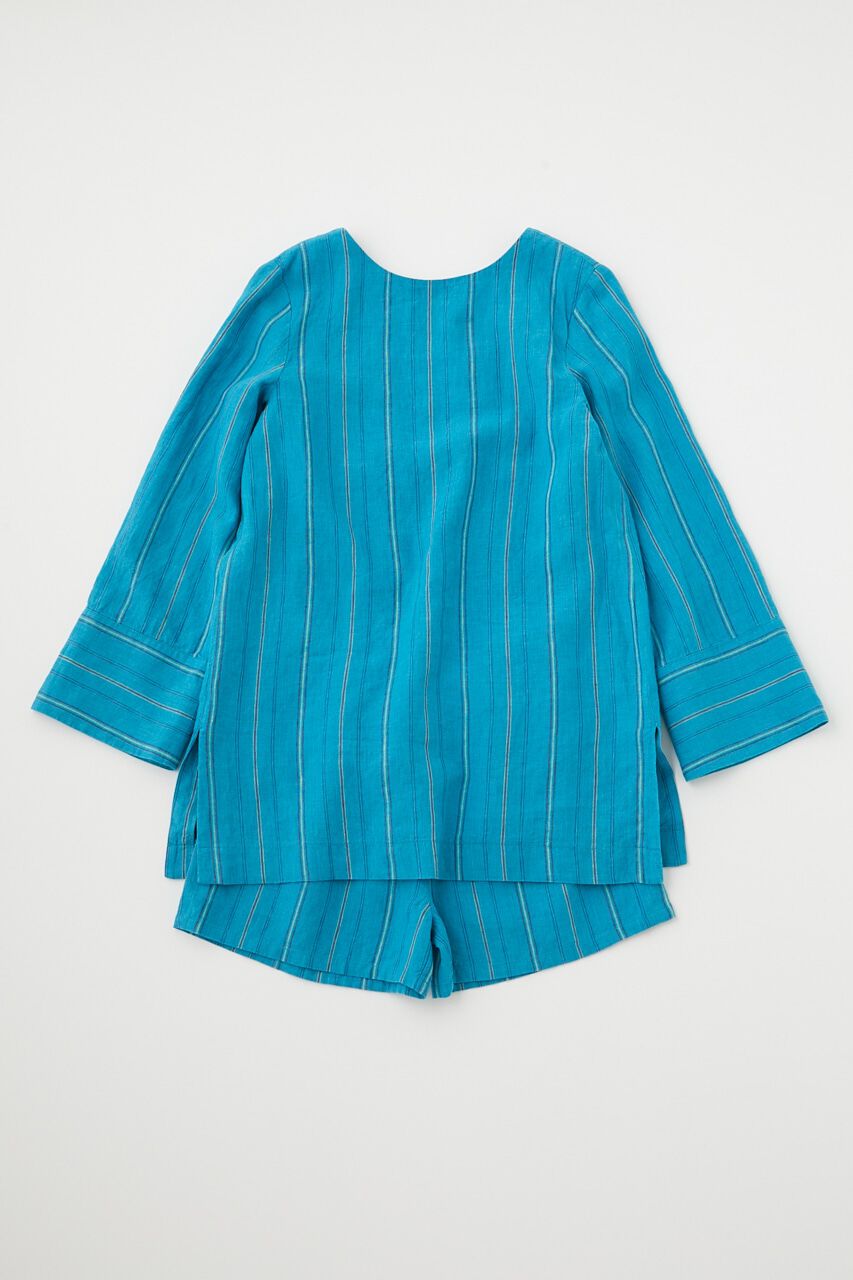 MOUSSY「LINEN STRIPE ミニドレス＆パンツ」|ワンピース|柄TQ5