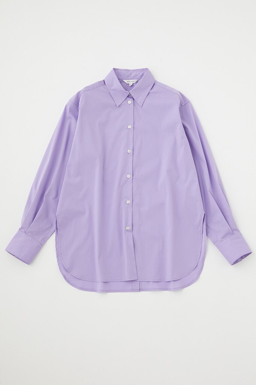 MOUSSY「COLOR BACK SLIT シャツ」|シャツ・ブラウス|