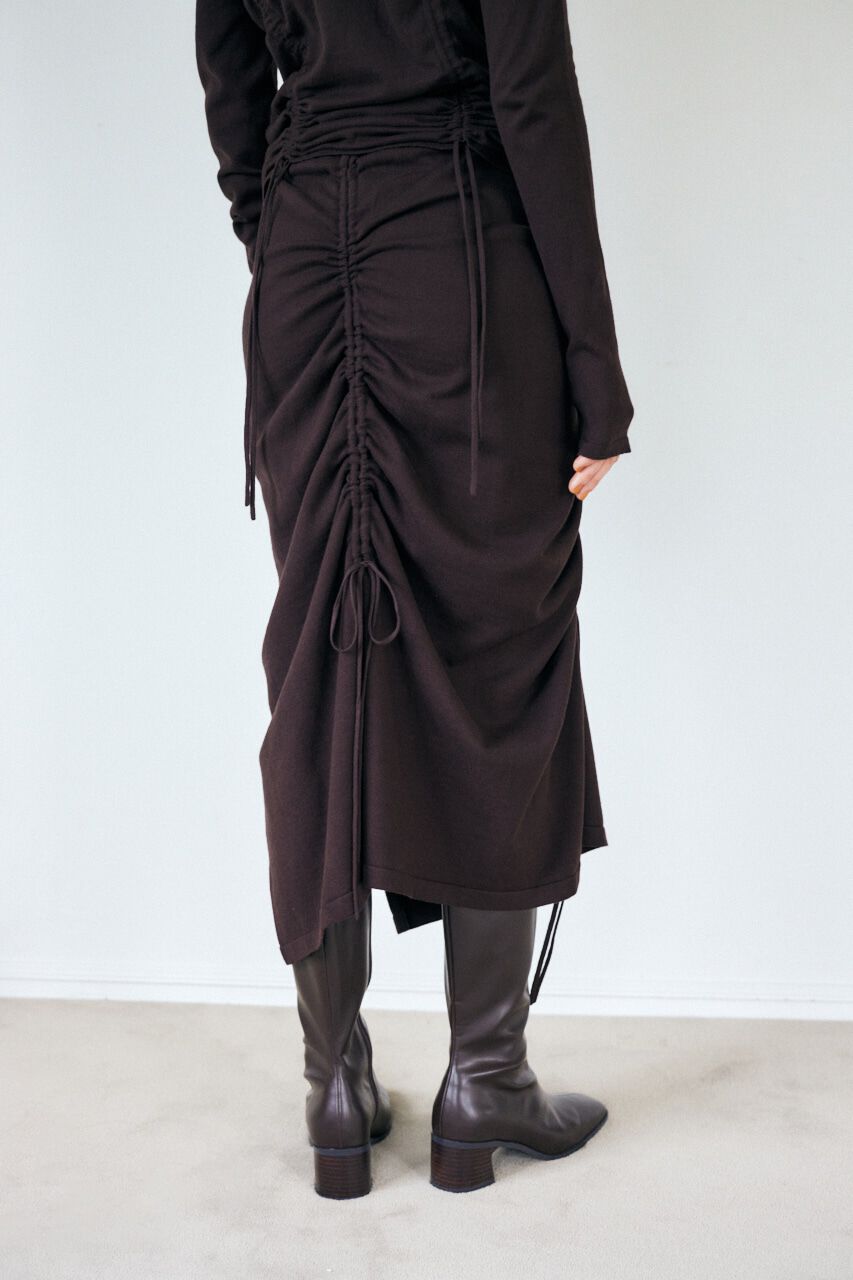 MOUSSY「GATHERING ニット スカート」|スカート|