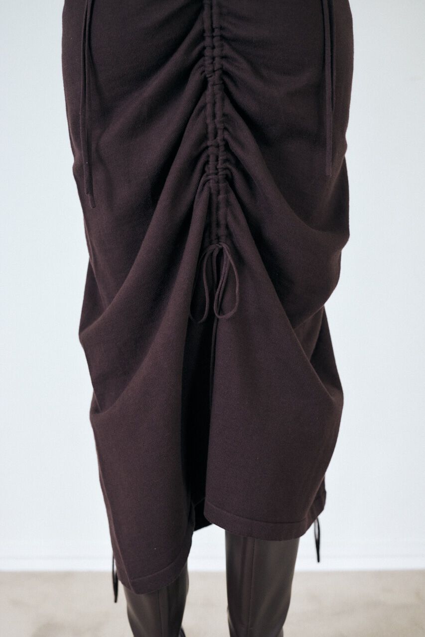 MOUSSY「GATHERING ニット スカート」|スカート|