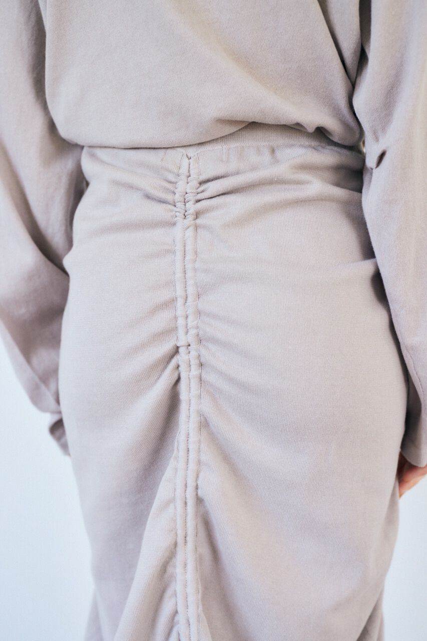 MOUSSY「GATHERING ニット スカート」|スカート|