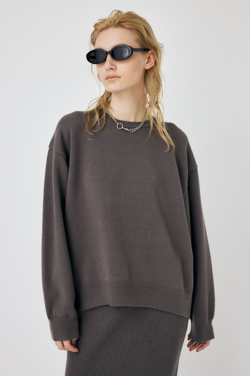 MOUSSY「OVERSIZED KNIT トップス」|ニット・セーター|