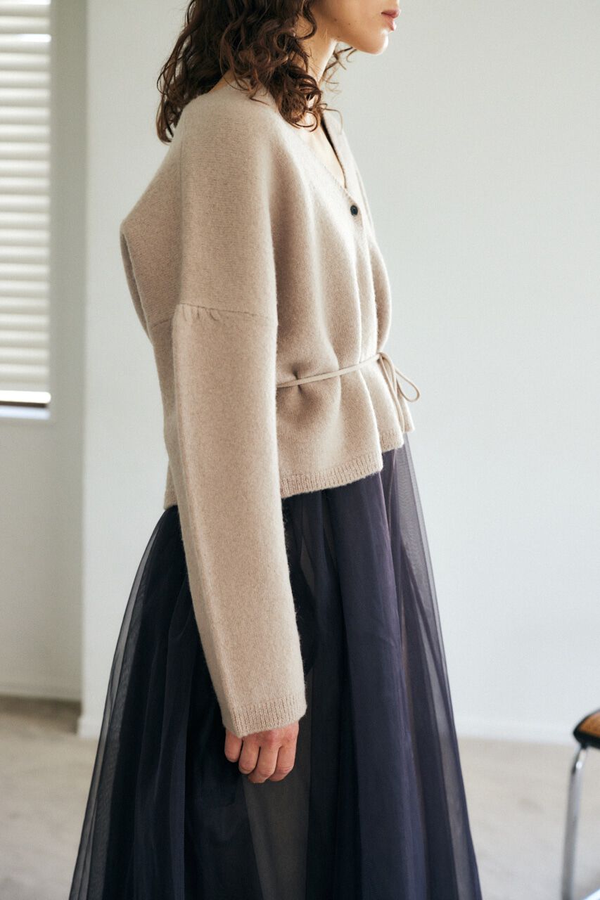 MOUSSY「WAIST TIE カーディガン」|カーディガン|