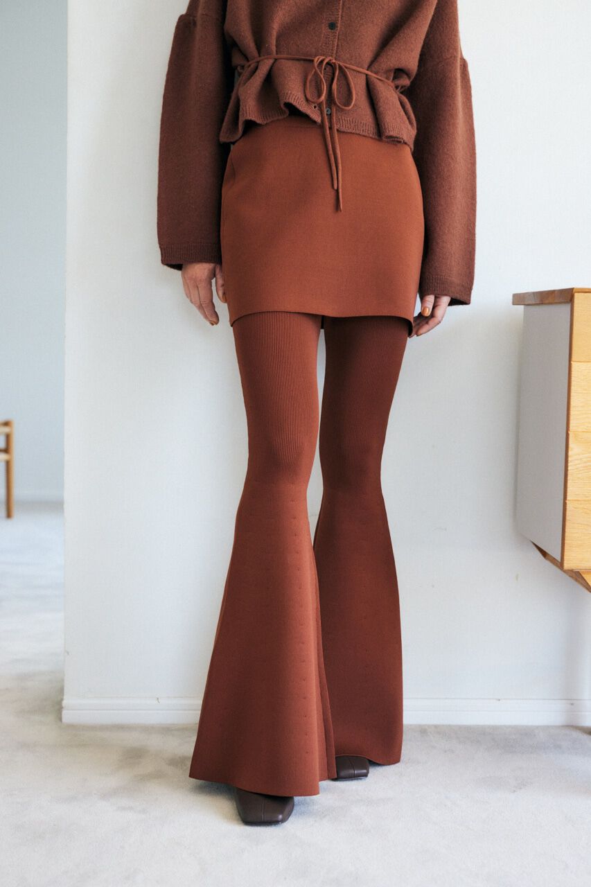 MOUSSY「ニットフレアパンツセット」|その他|