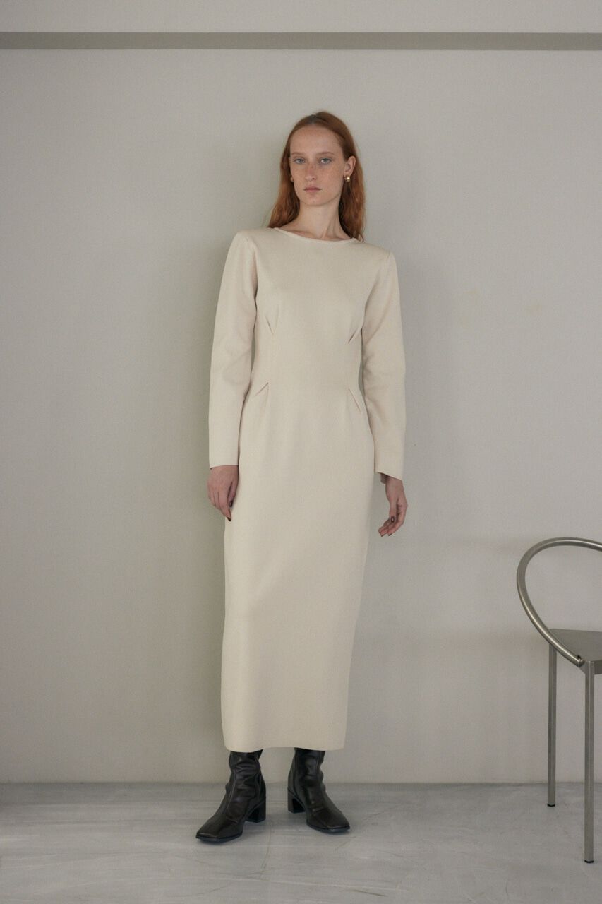 MOUSSY「ロングスリーブニットドレス」|ワンピース|