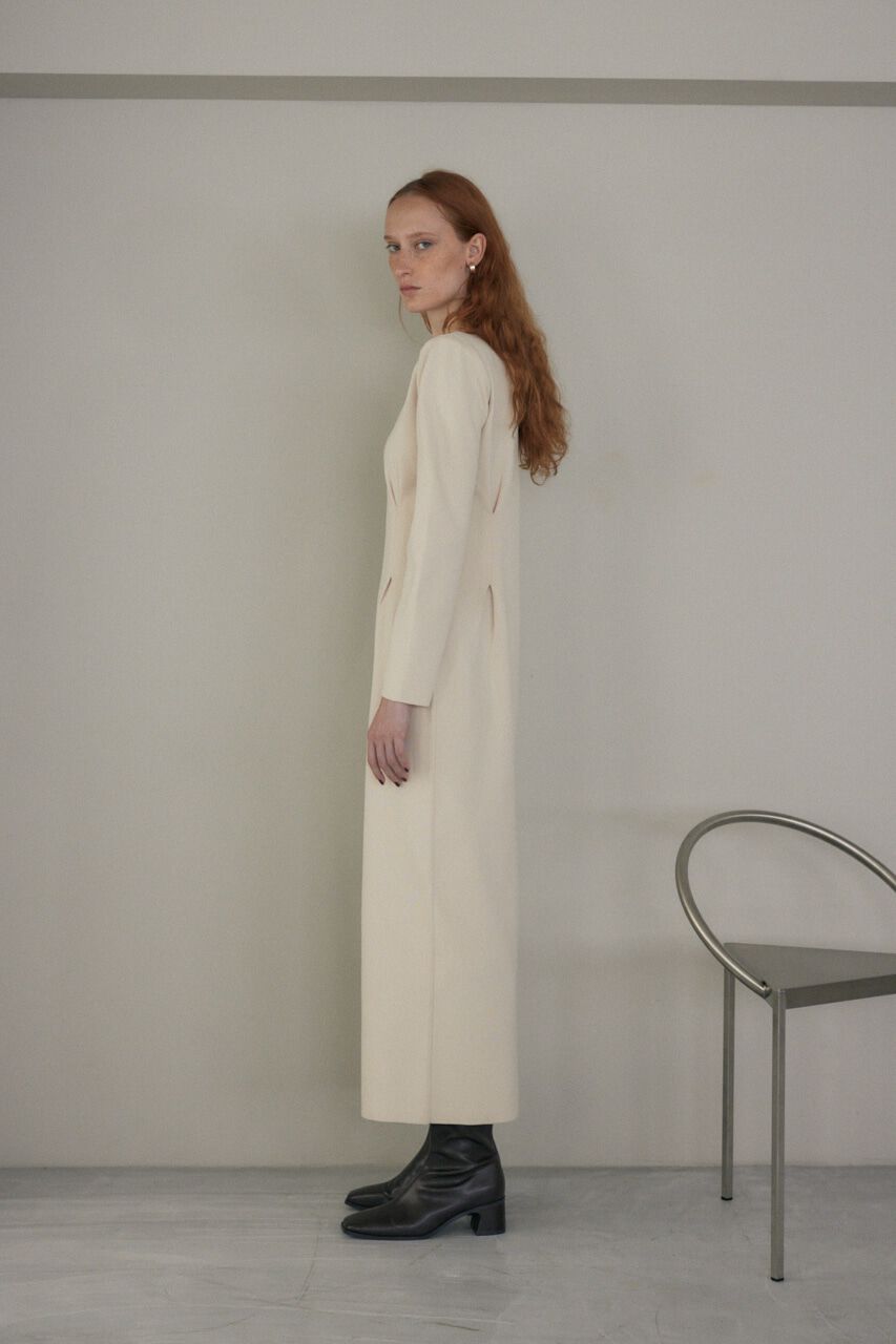 MOUSSY「ロングスリーブニットドレス」|ワンピース|