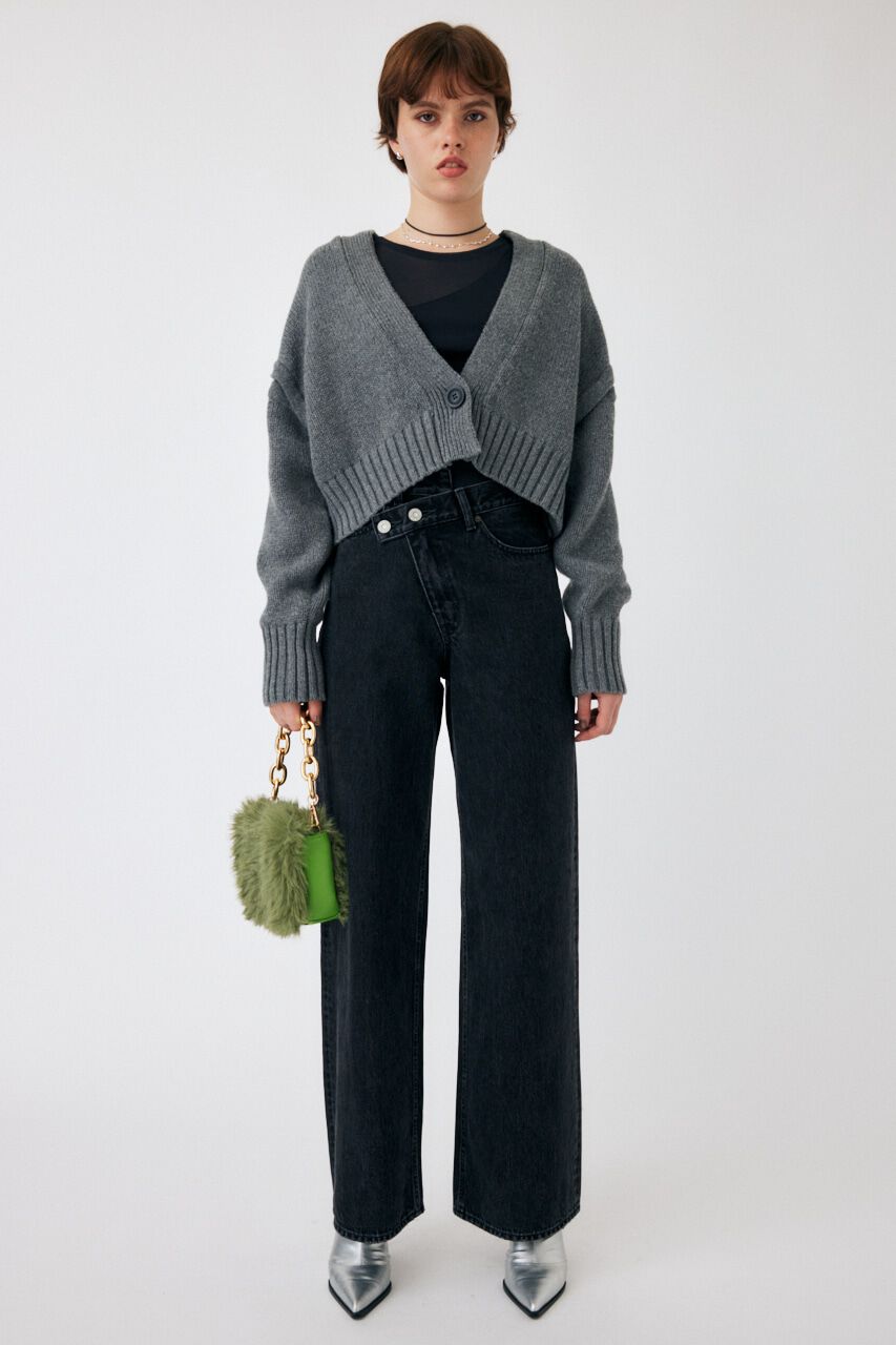 MOUSSY「SHEER HI NECK トップス」|Tシャツ・カットソー|