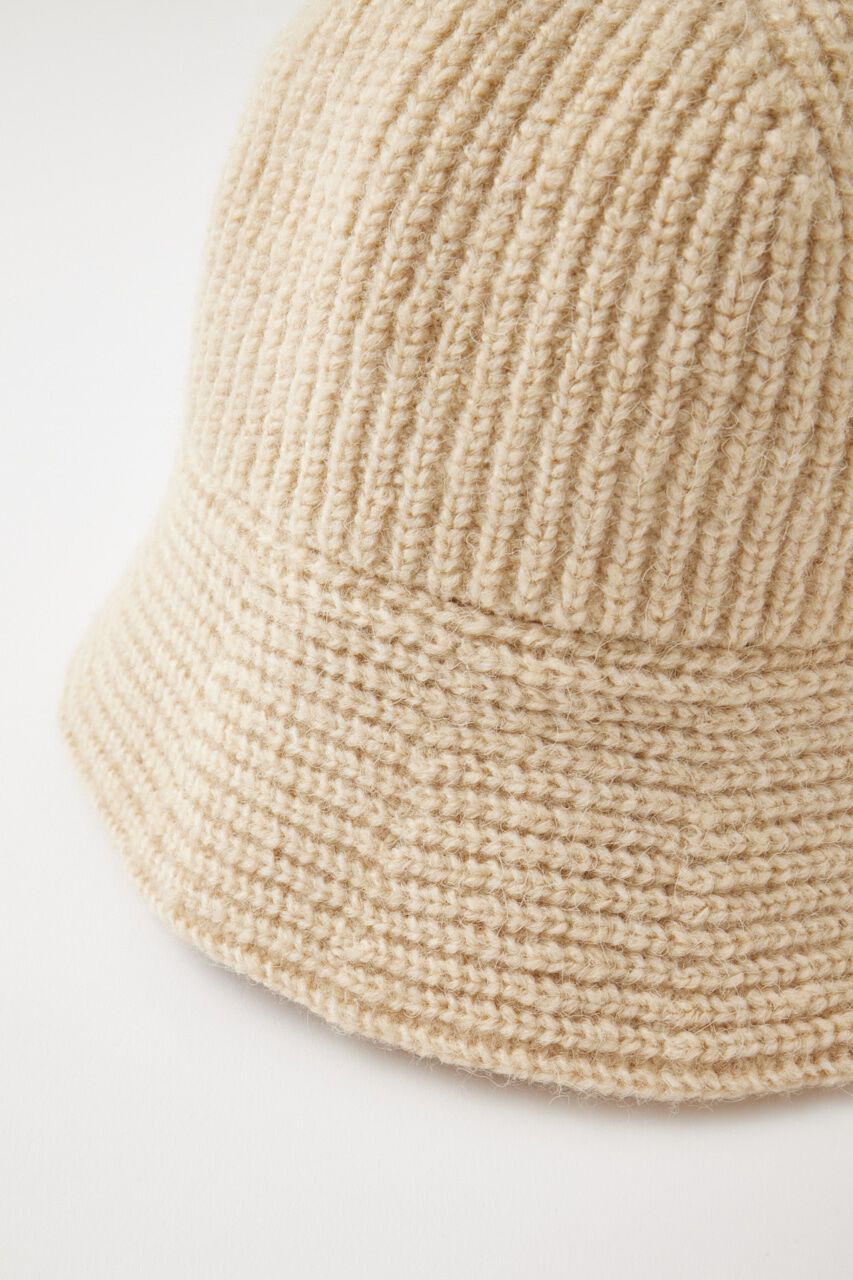 MOUSSY「FLUFFY KNIT BUCKET ハット」|その他|