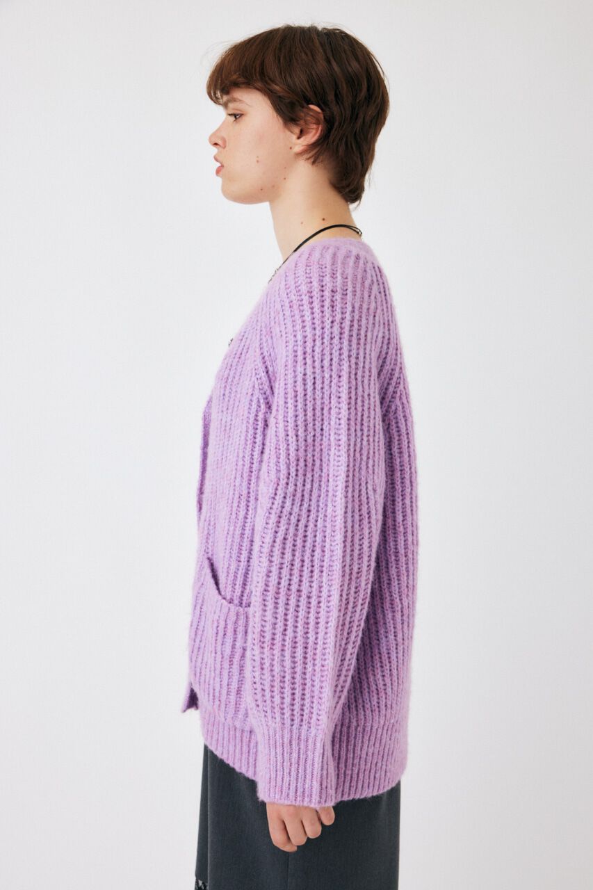 MOUSSY「OVERSIZED カーディガン」|カーディガン|