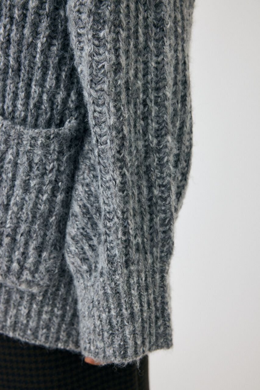 MOUSSY「OVERSIZED カーディガン」|カーディガン|