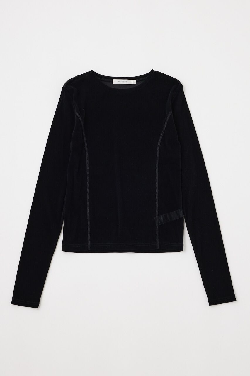 MOUSSY「FLOCKEY TULLE トップス」|Tシャツ・カットソー|