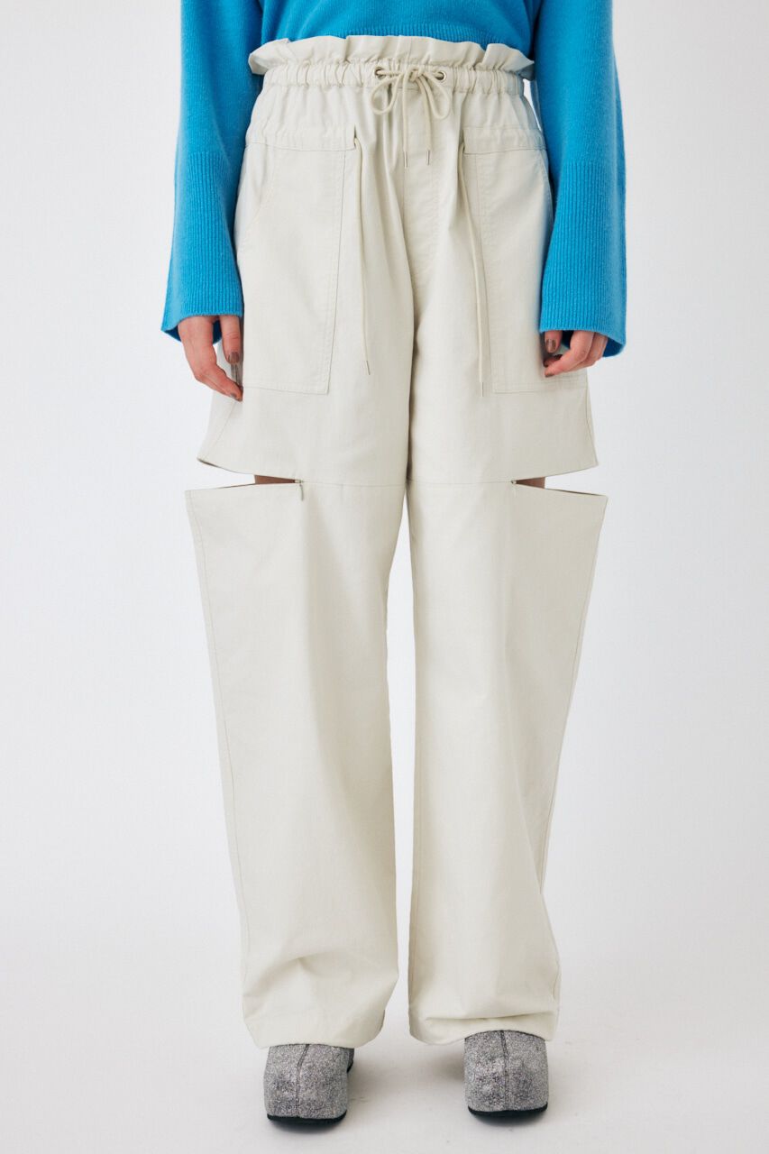 MOUSSY「DOUBLE WAIST UTILITY パンツ」|その他|
