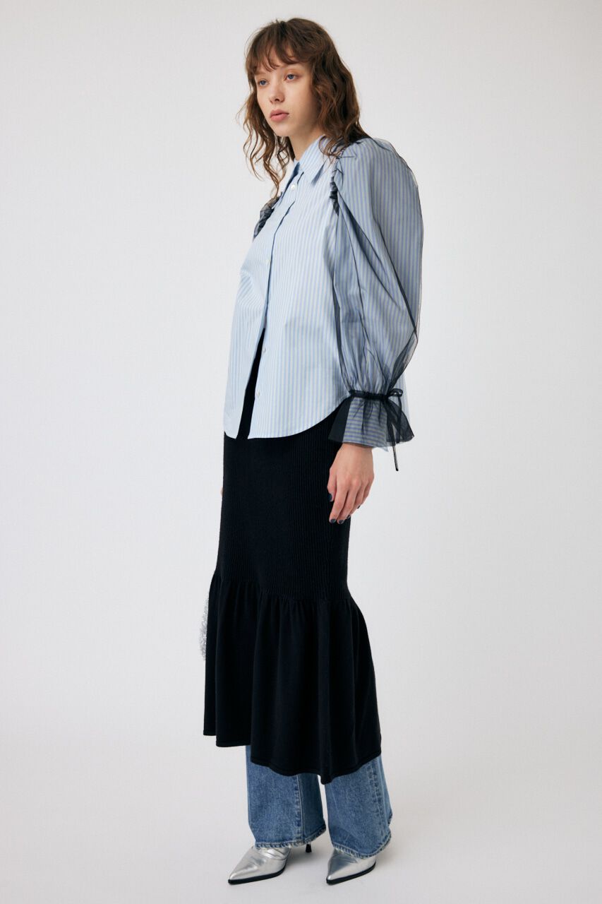 MOUSSY「SWITCHING RIB KNIT スカート」|スカート|