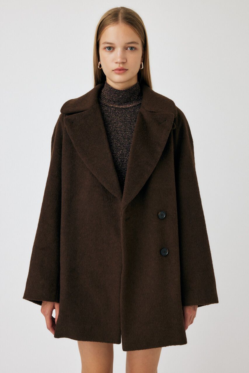 MOUSSY「BIG COLLAR MINI コート」|その他|