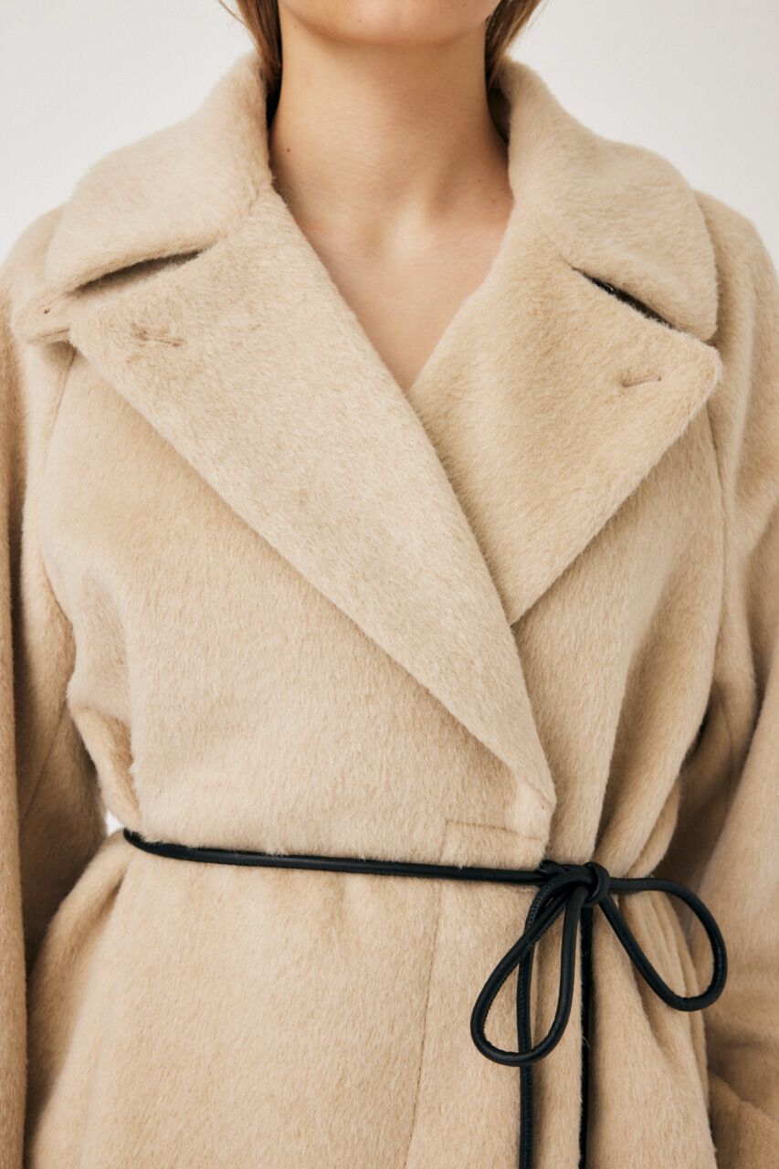 MOUSSY「BIG COLLAR MINI コート」|その他|