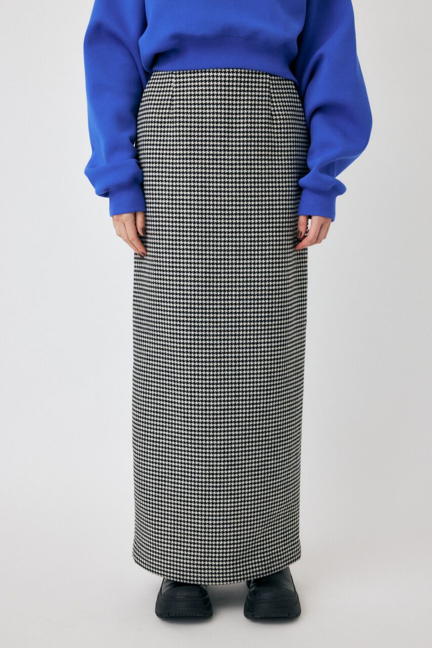 MOUSSY「HOUNDSTOOTH PENCIL スカート」|スカート|