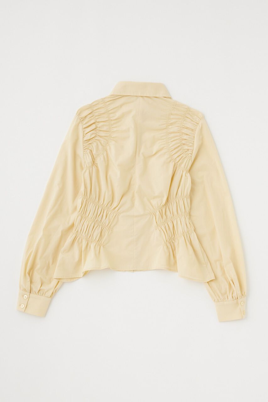 MOUSSY「COTTON GATHER シャツ」|シャツ・ブラウス|